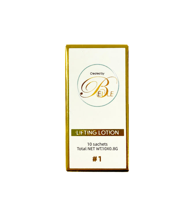 Created by Belle - Lash Lift Sachets Step 1