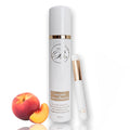 Created By Belle - Peach Face & Lash Foam Schampoo + borste