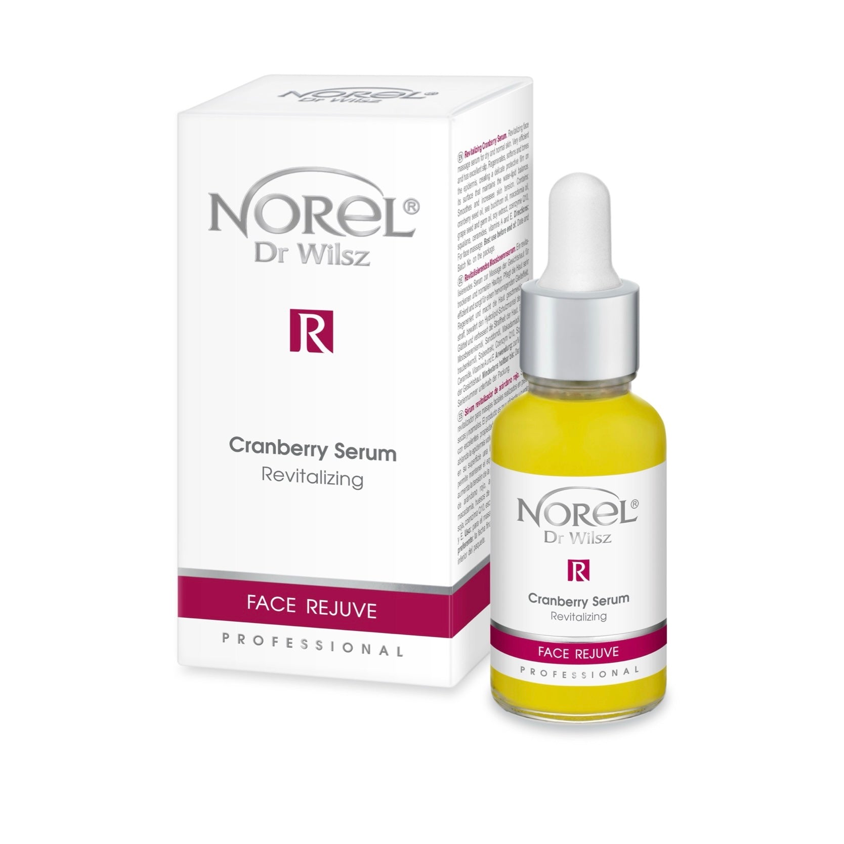 Norel - Face Rejuve - Cranberry Revitalizing Oily Serum for Face Massage (Professional)