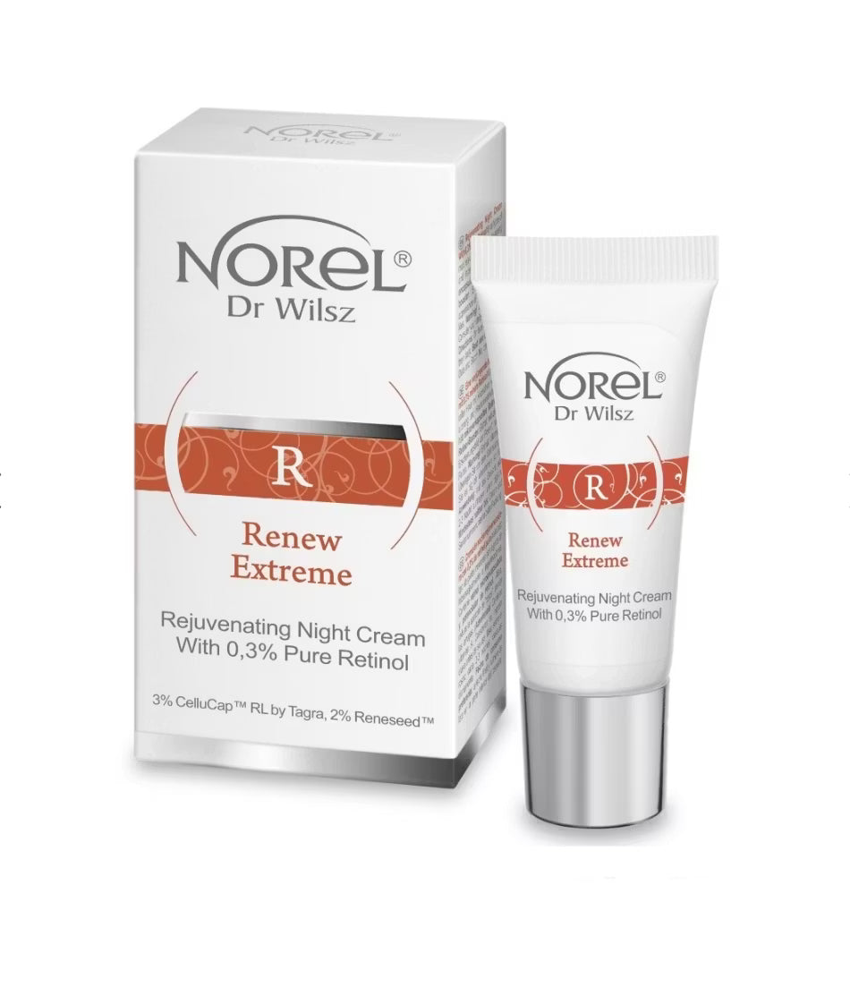 Norel - Renew Extreme - Rejuvenating Night Cream with 0.3% Pure Retinol