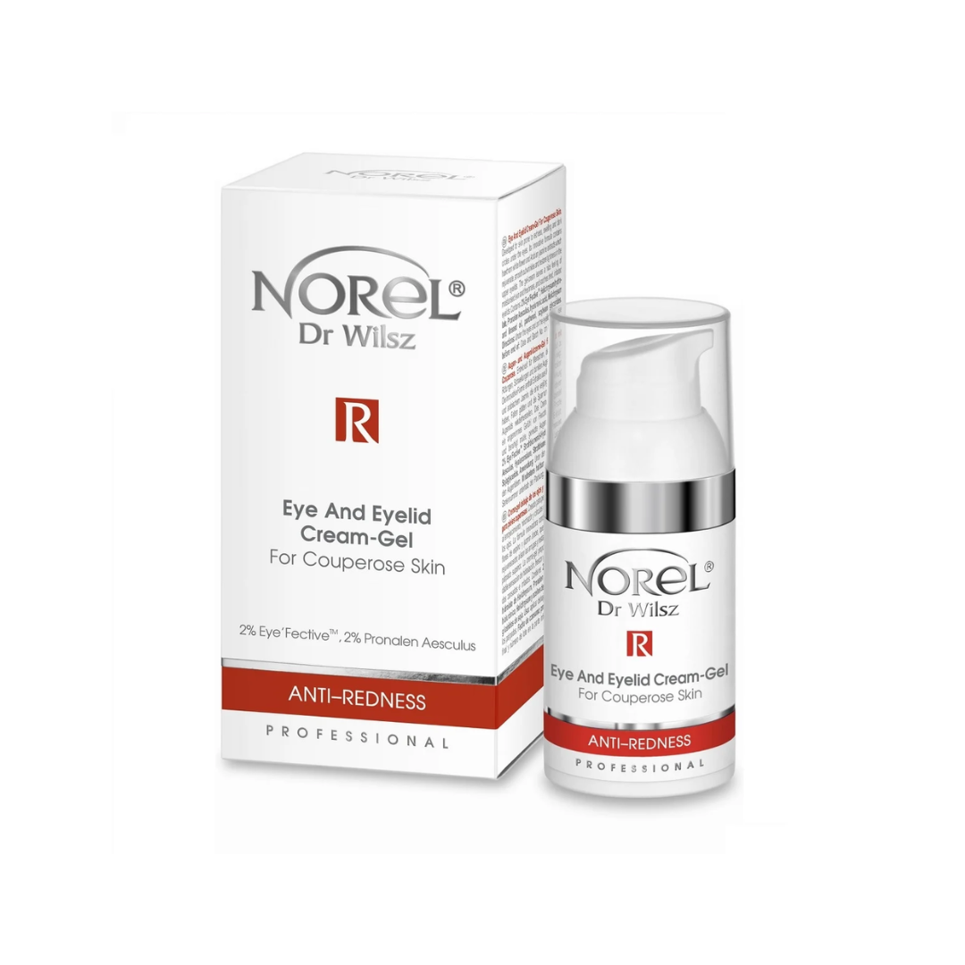 Norel - Anti Redness - Eye and Eyelid Cream-Gel for Couperose Skin  Professional