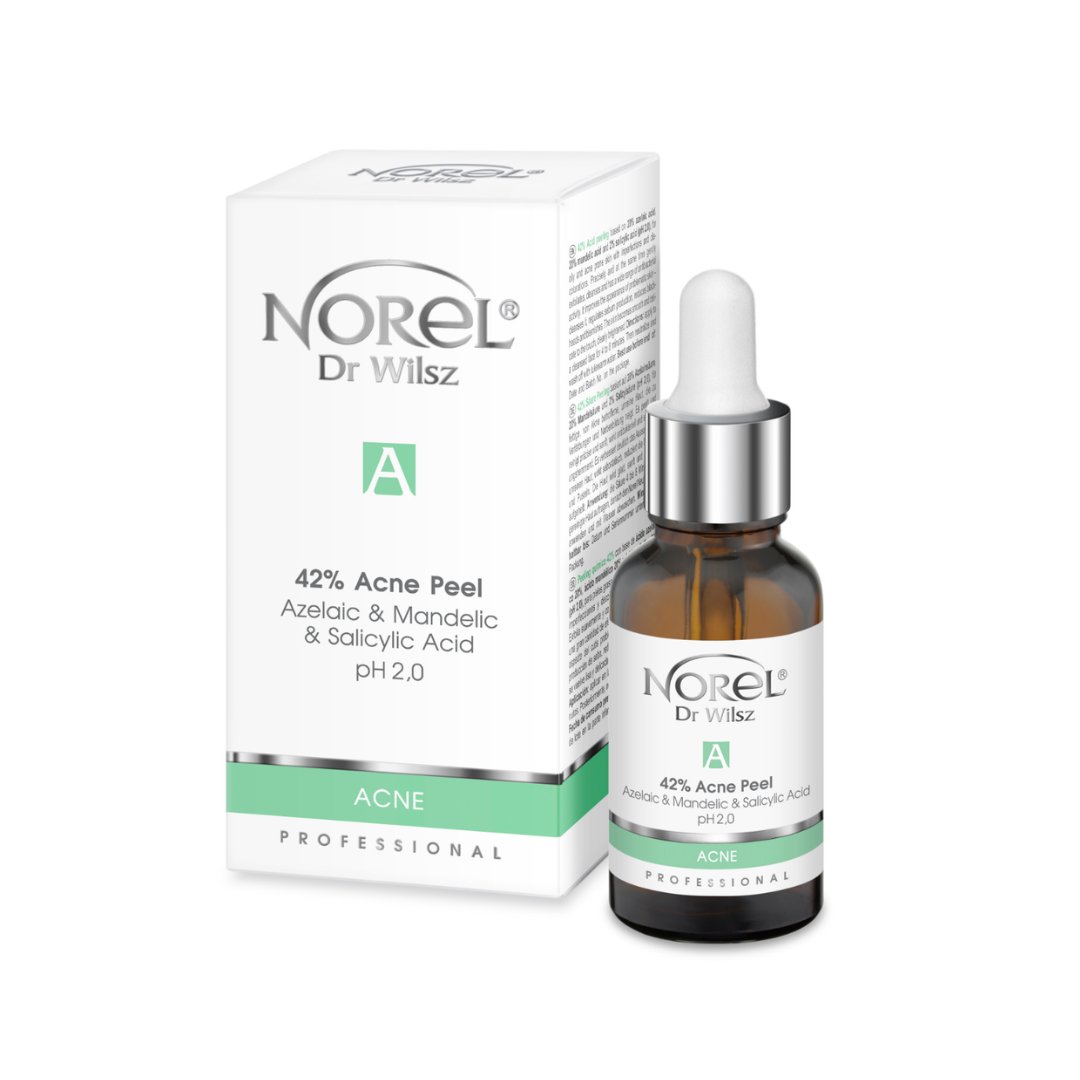 Norel - Acne - 42% Acne Peel - Azelaic & Mandelic & Salicylic Acid, pH 2,0 (professional)